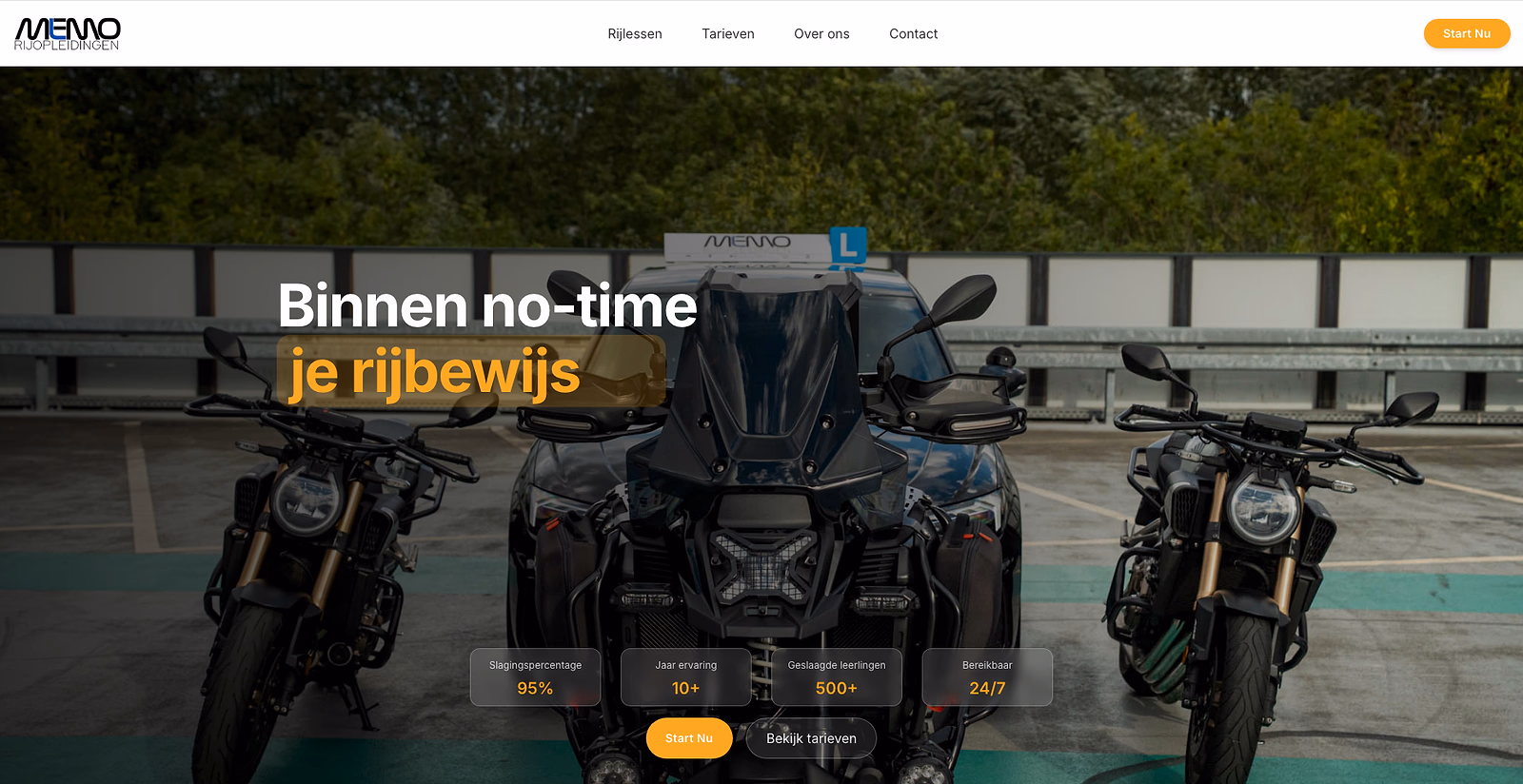 Memo Driving School — Digital Transformation showcase